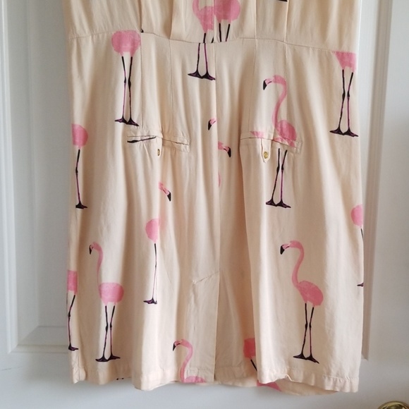 SOLD! Vero Moda pink flamingo dress sz 38 - Picture 8 of 8